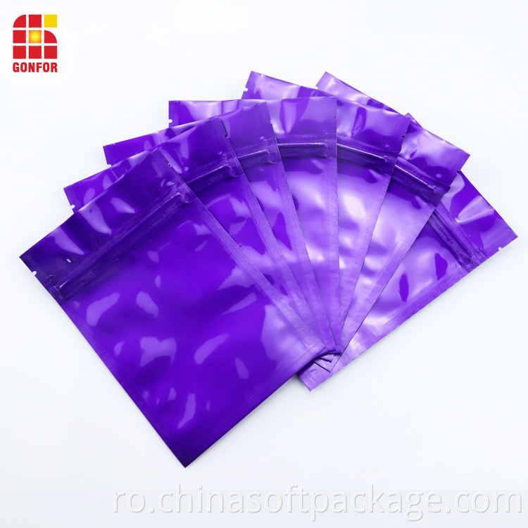 12 X 20 cm Aluminum zipper bag for food packaging (4)